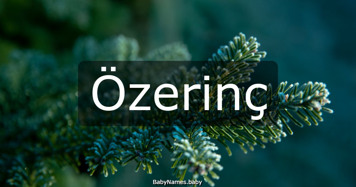 Özerinç