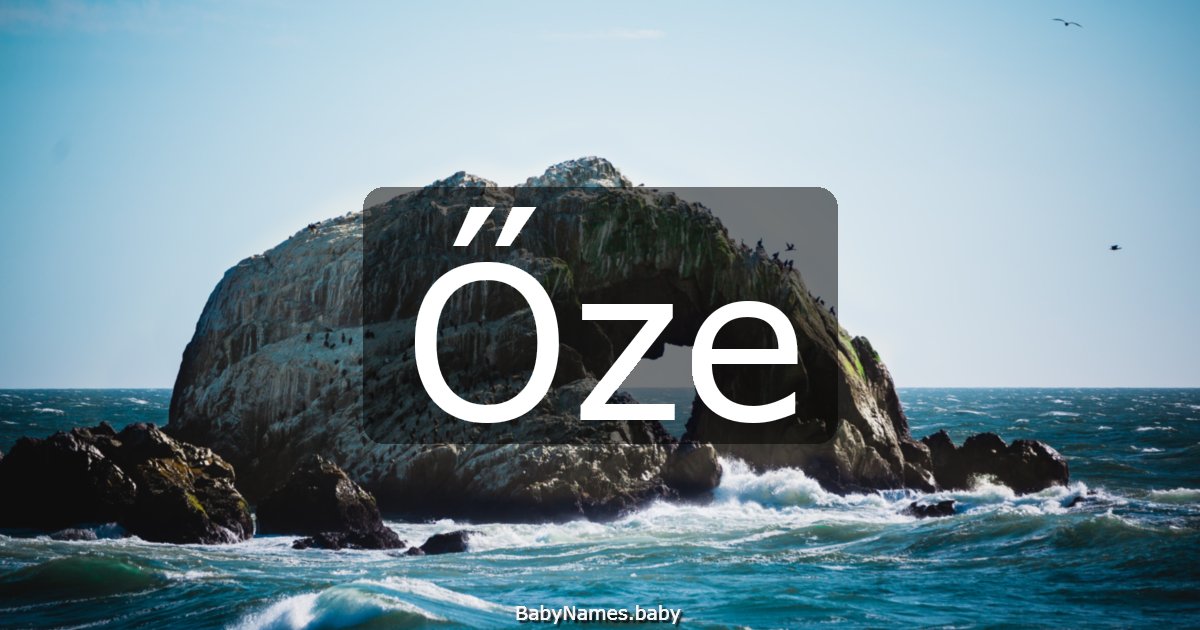 Őze
