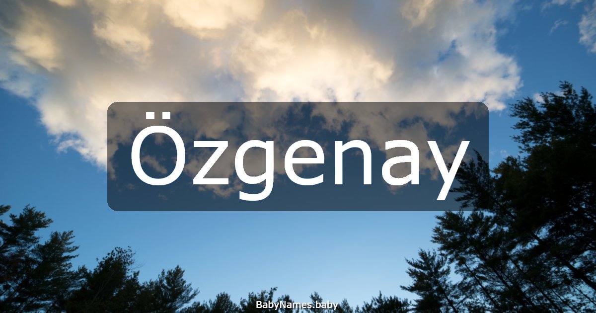 Özgenay