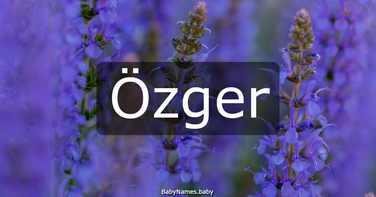 Özger
