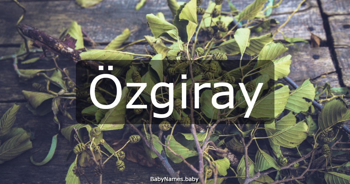 Özgiray