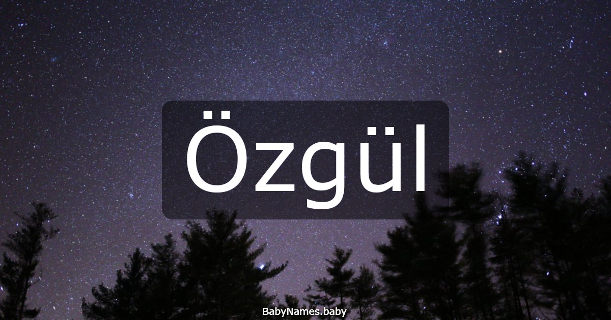 Özgül