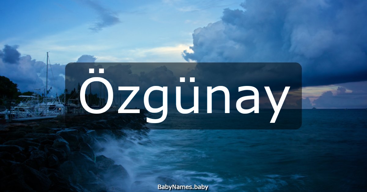 Özgünay