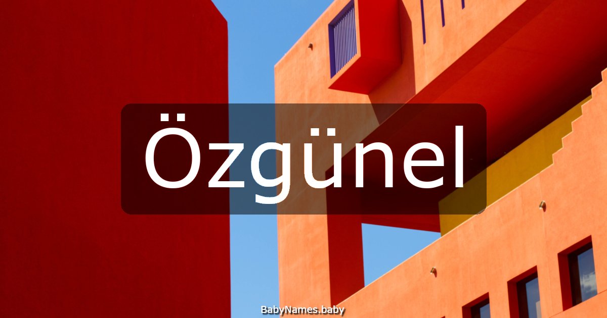 Özgünel