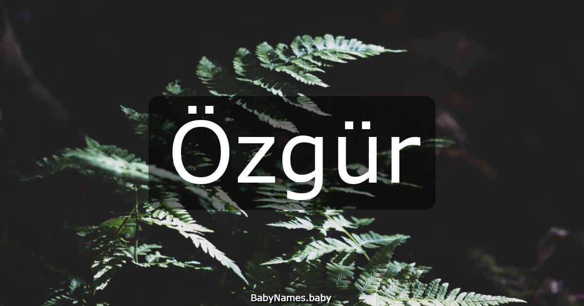 Özgür