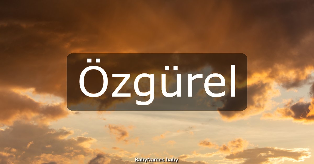 Özgürel