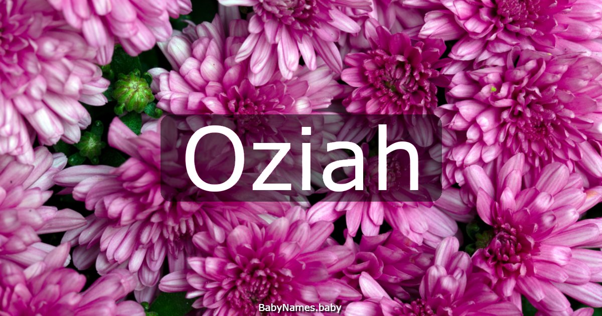 Oziah