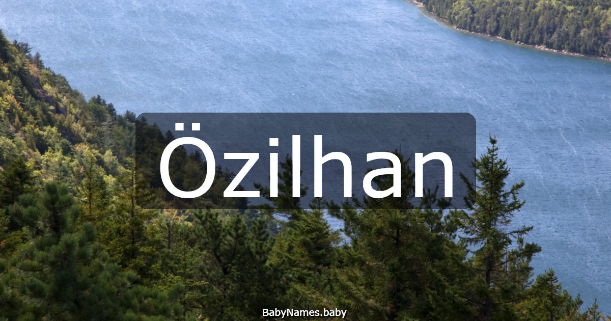 Özilhan