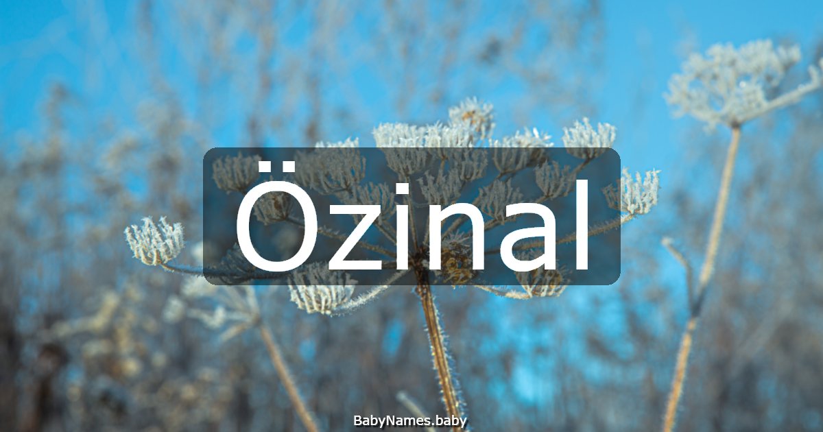 Özinal