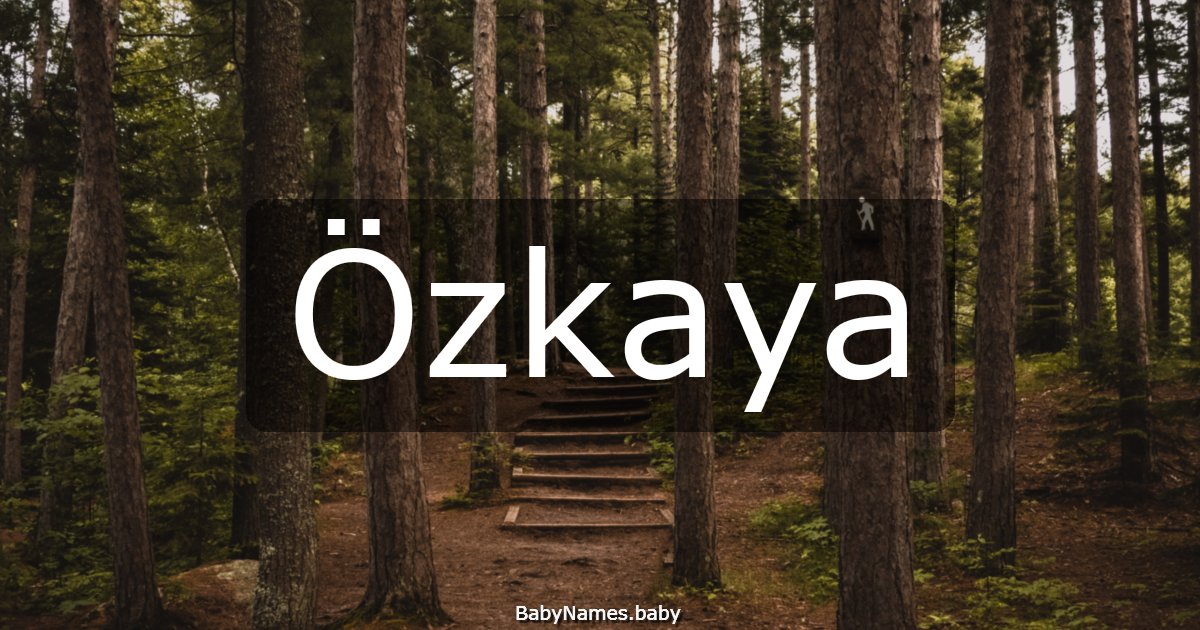 Özkaya
