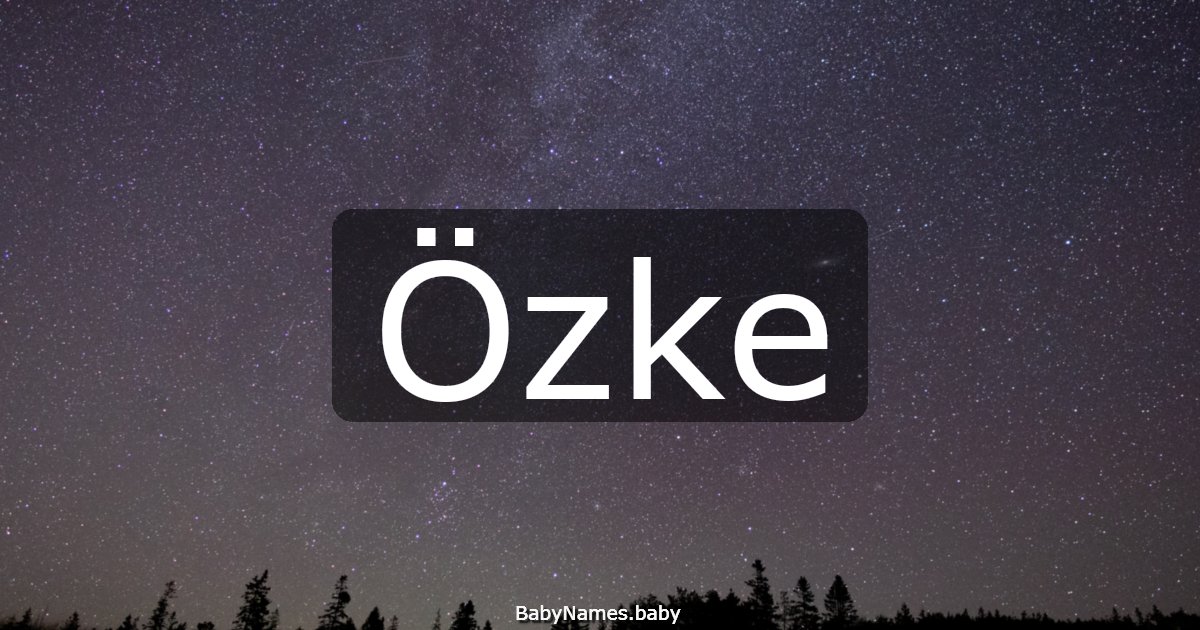 Özke