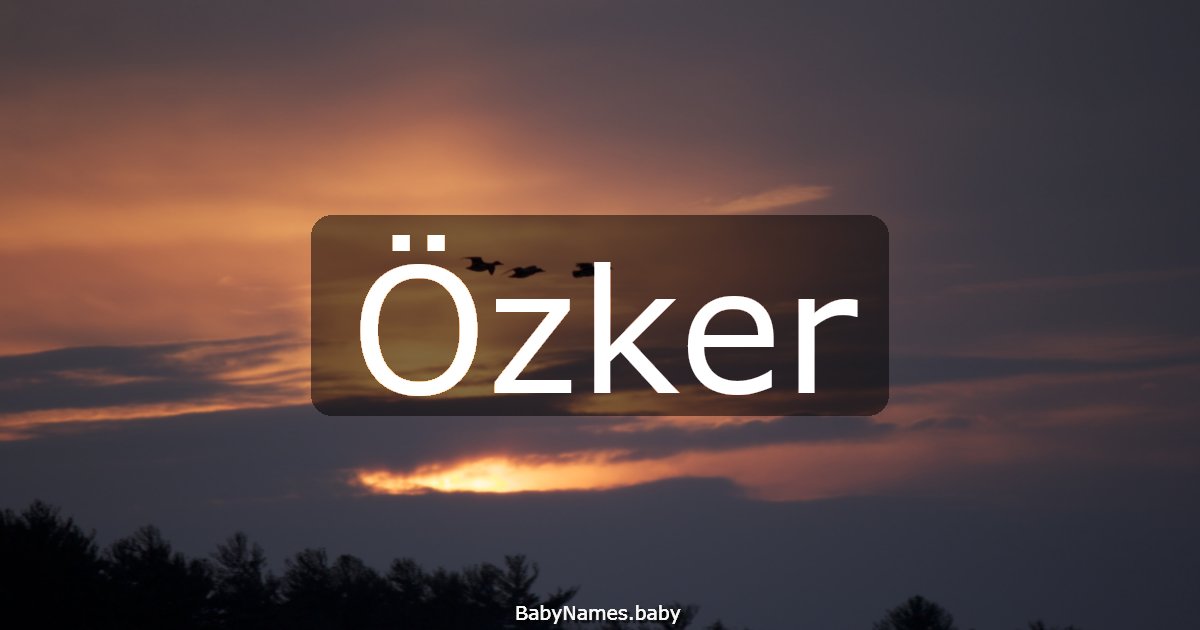 Özker