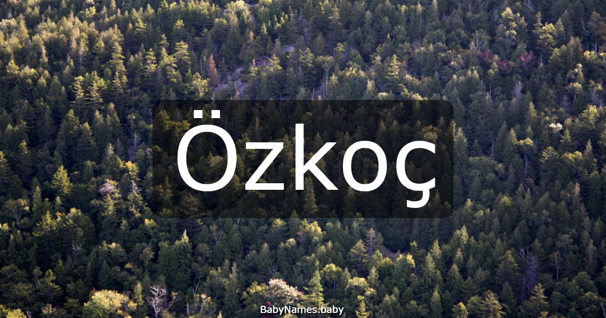 Özkoç