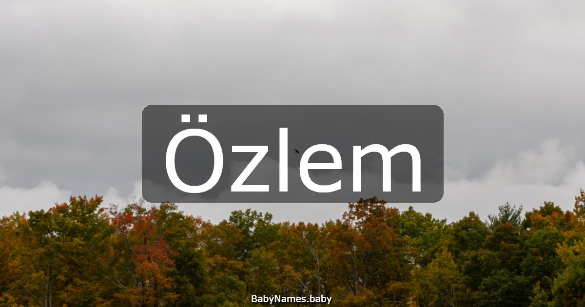 Özlem