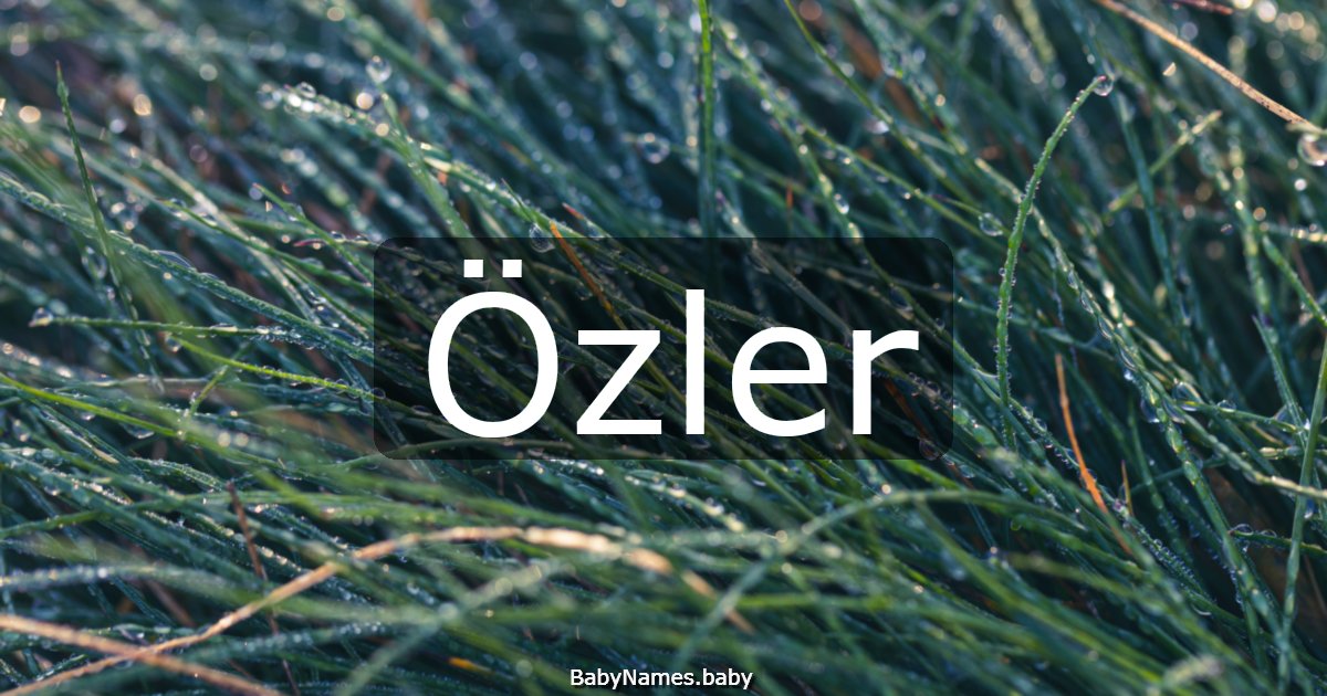 Özler