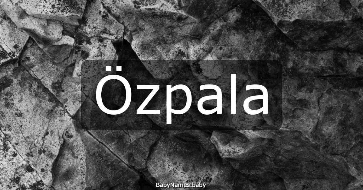 Özpala