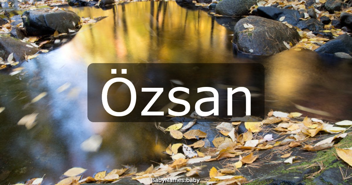 Özsan
