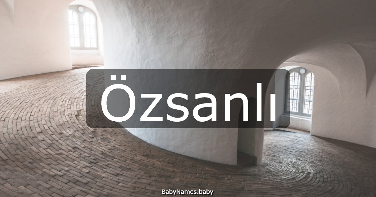 Özsanlı