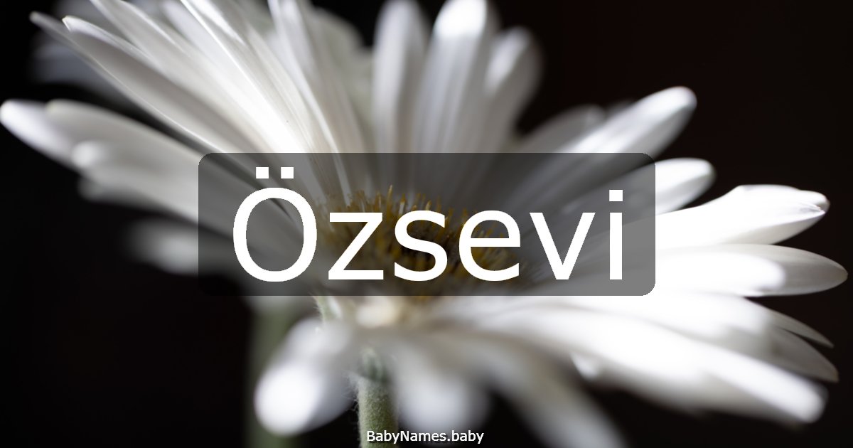 Özsevi