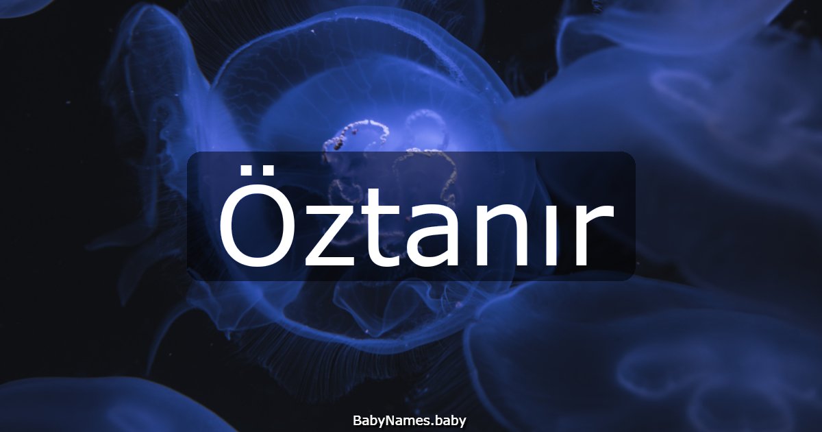 Öztanır
