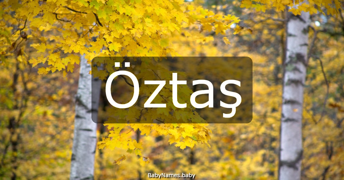 Öztaş