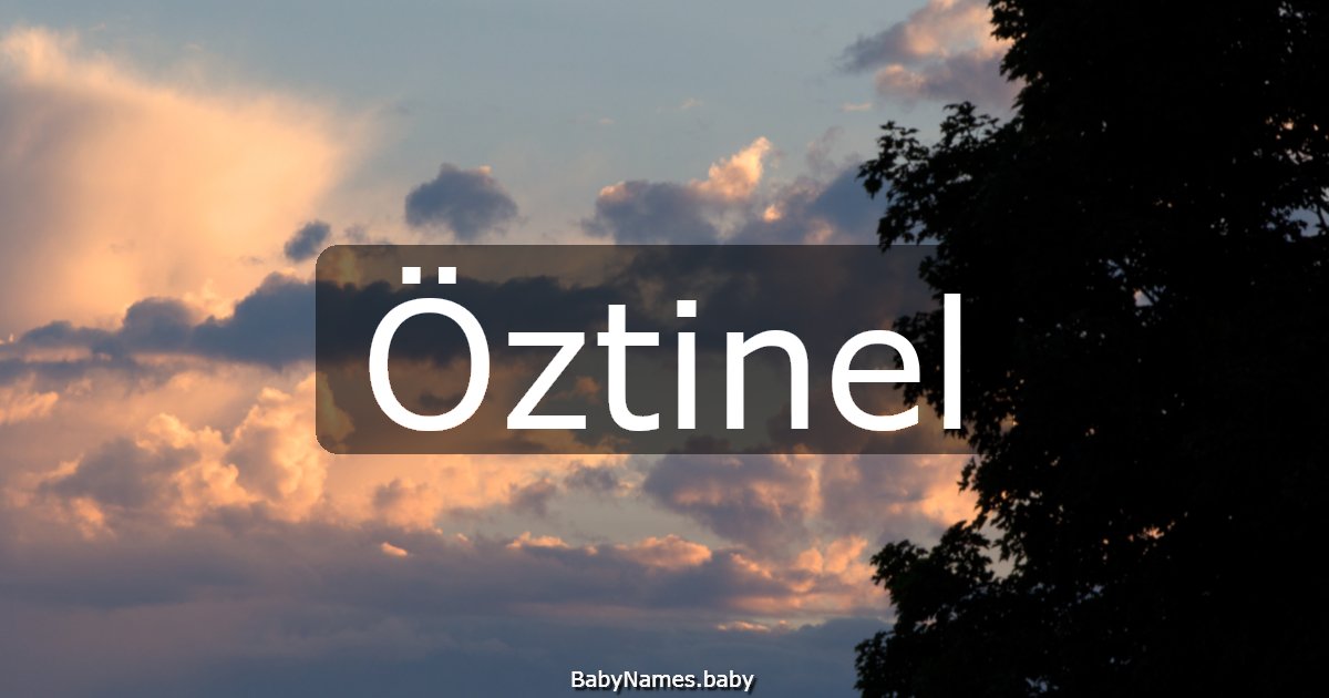 Öztinel