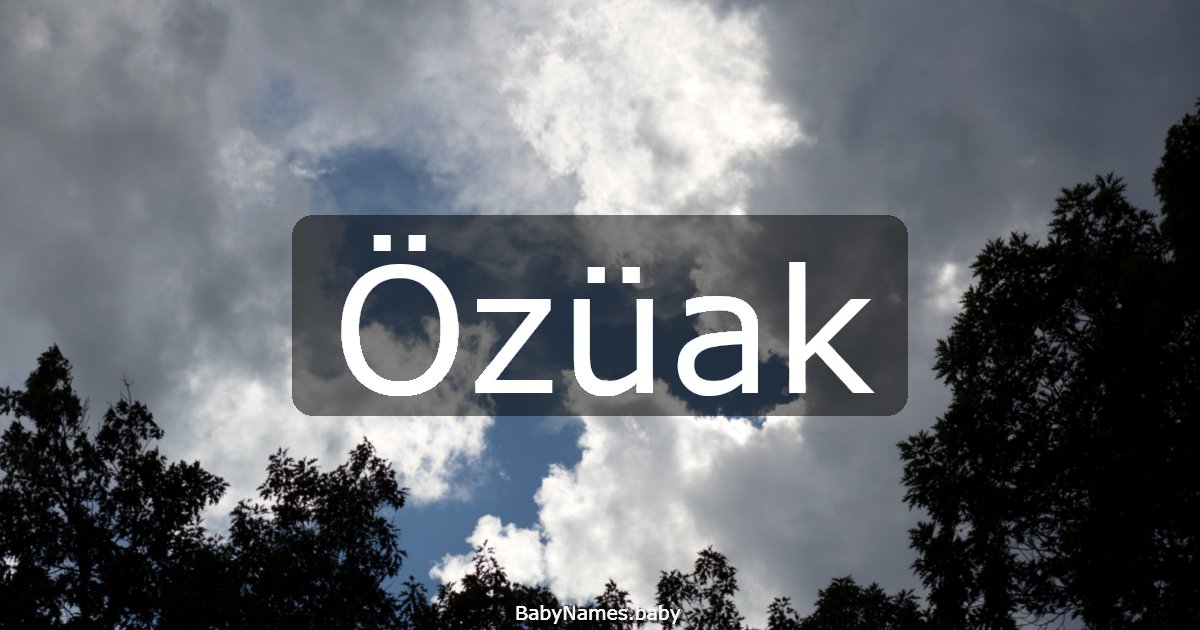 Özüak