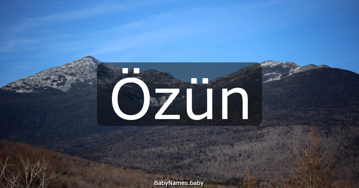 Özün
