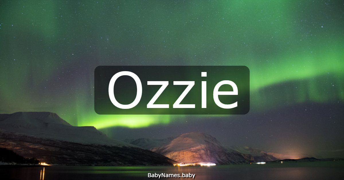 Ozzie
