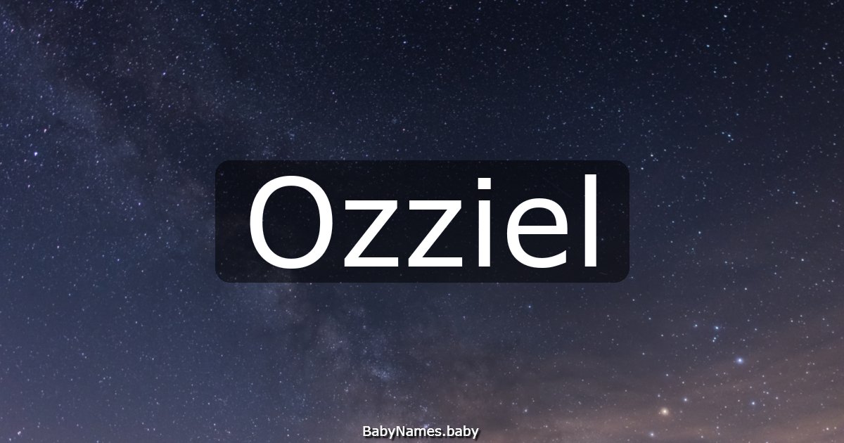 Ozziel