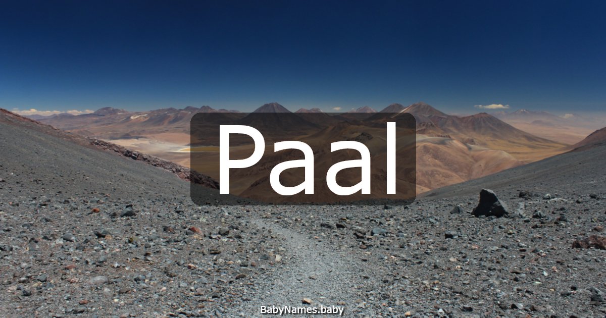 Paal
