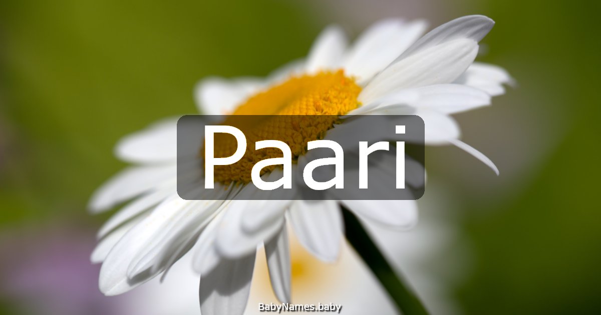 Paari