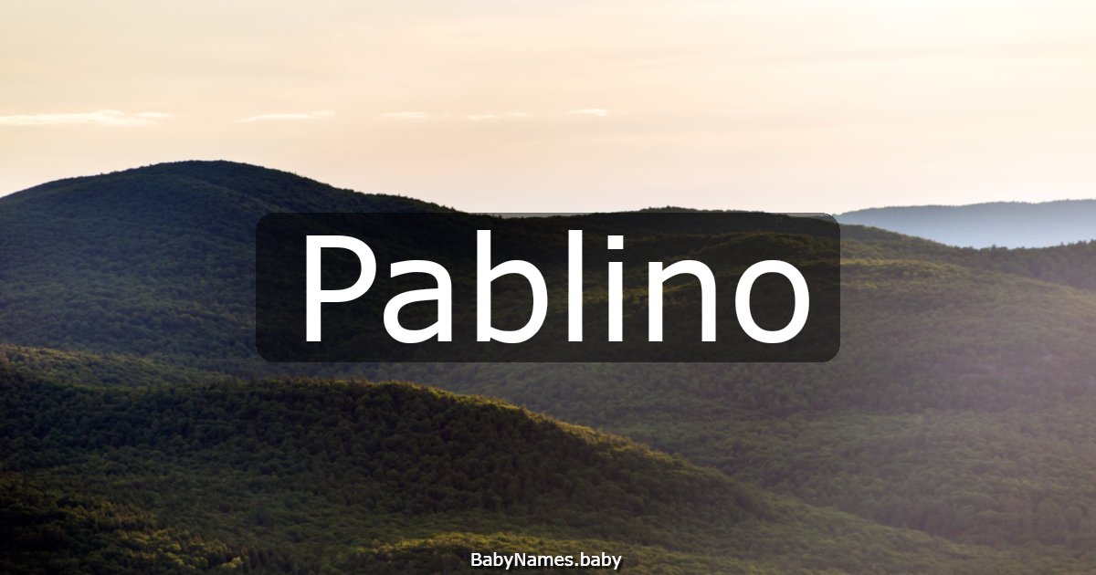 Pablino