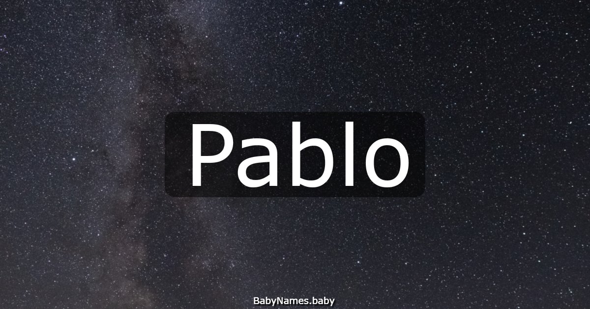Pablo
