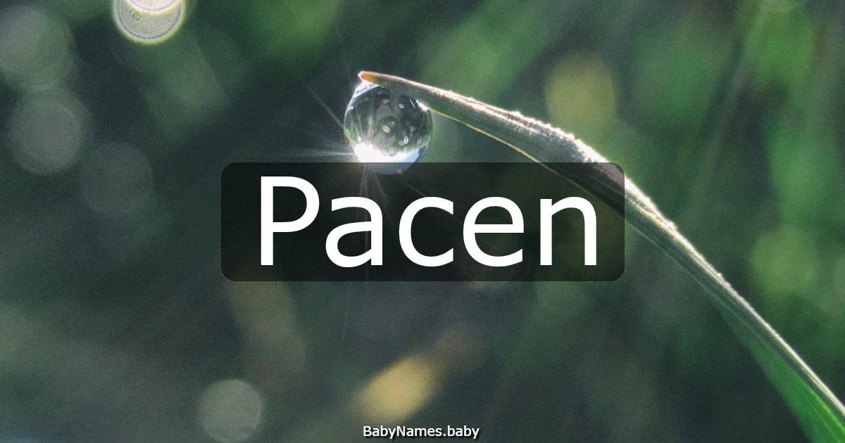 Pacen