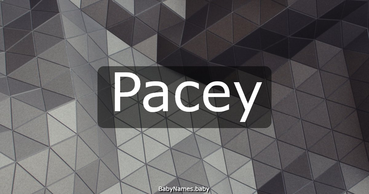 Pacey