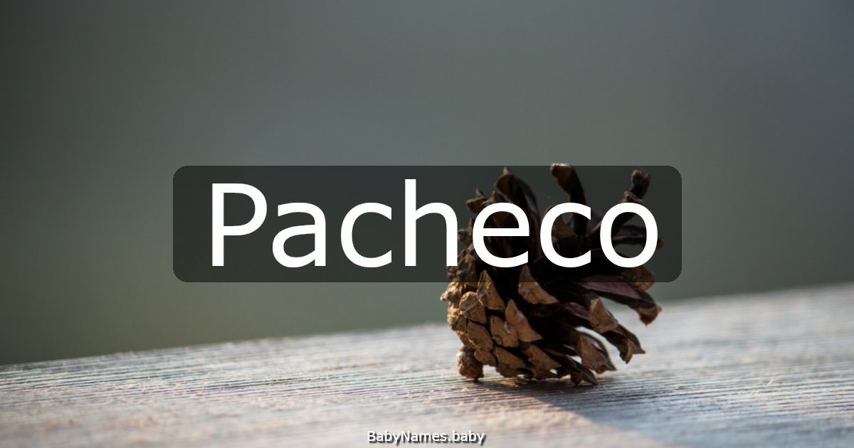 Pacheco