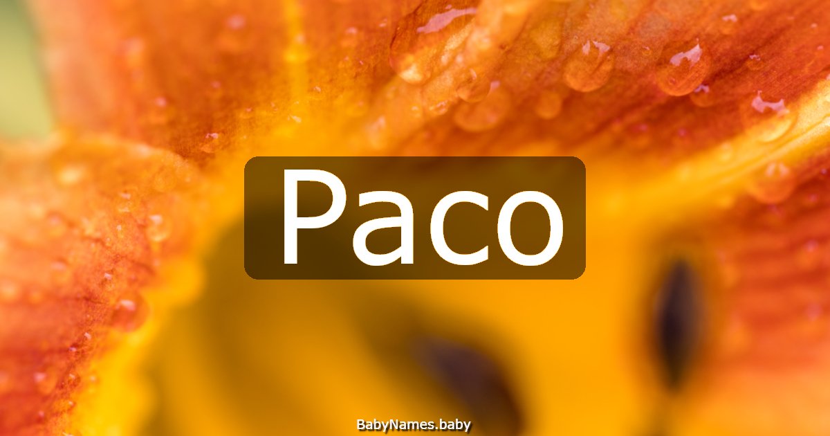 Paco
