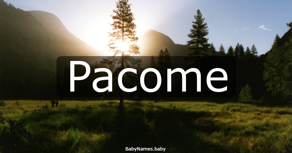 Pacome