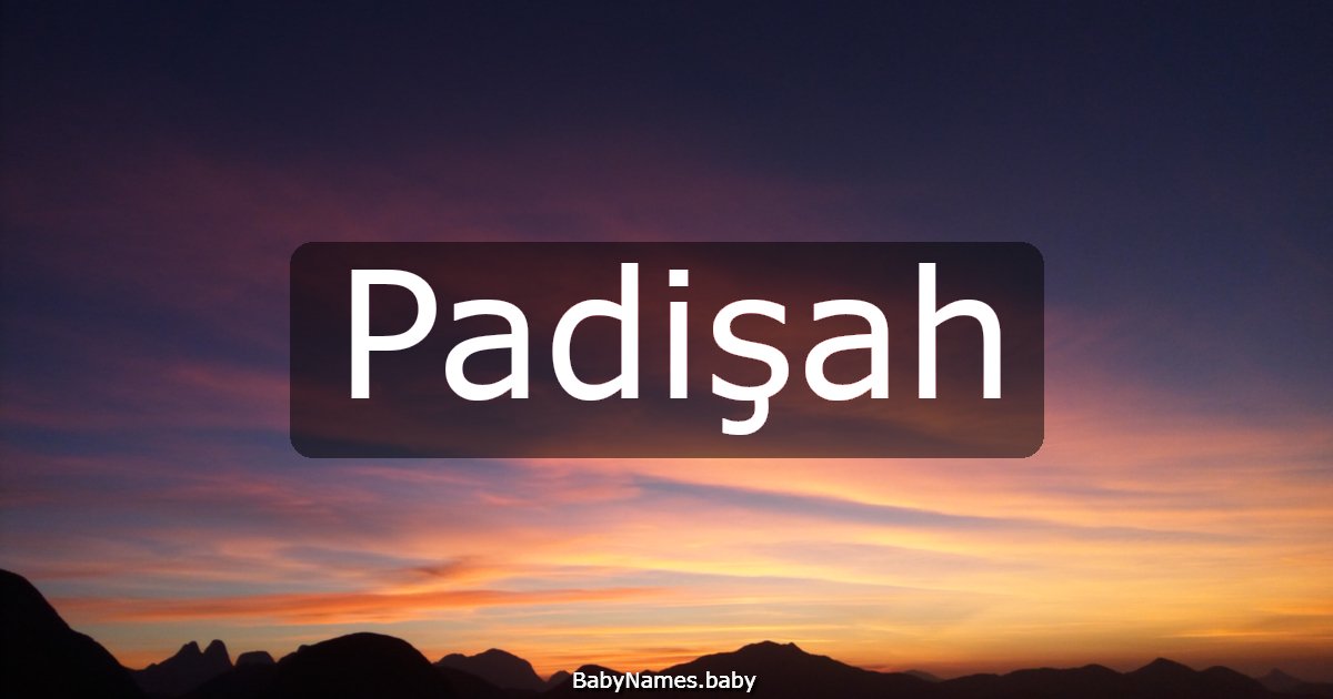 Padişah