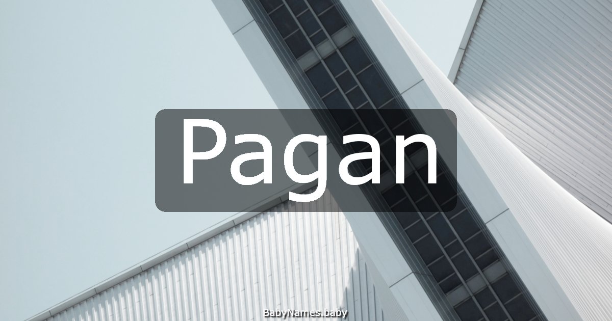 Pagan