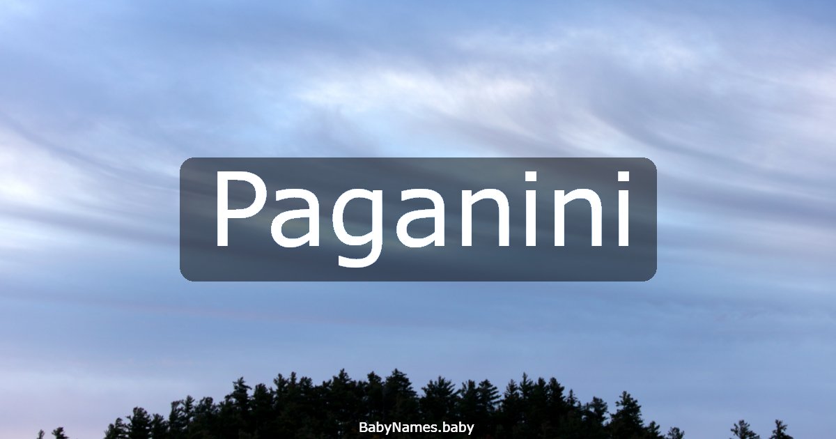 Paganini