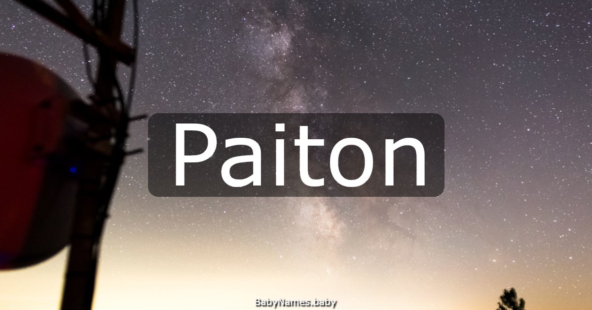 Paiton
