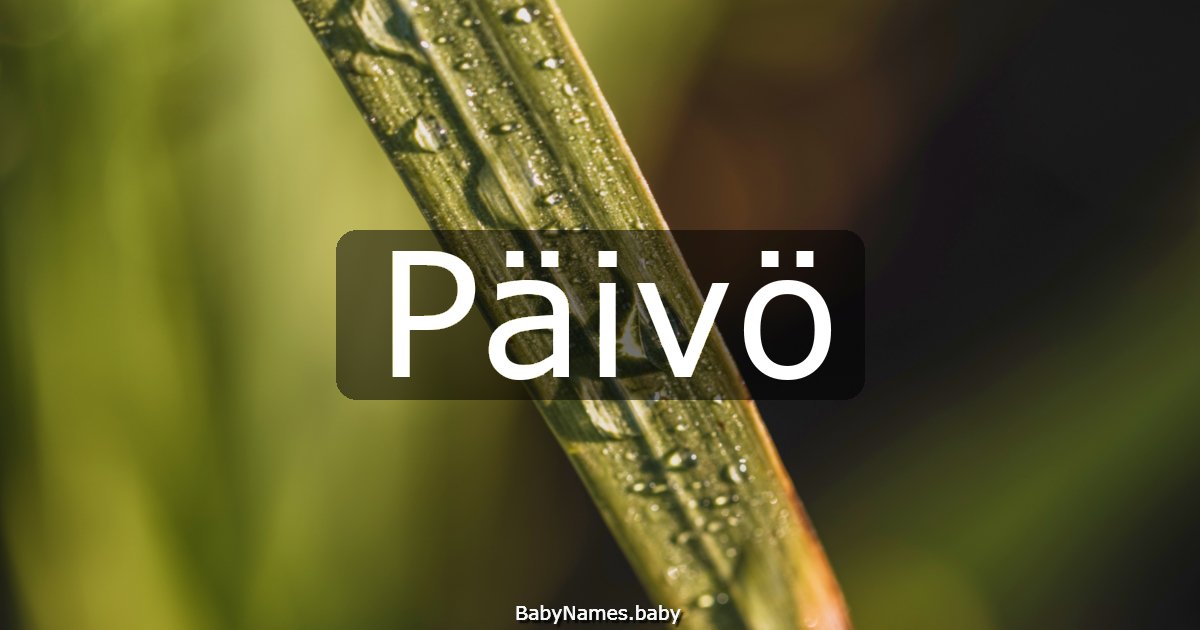 Päivö
