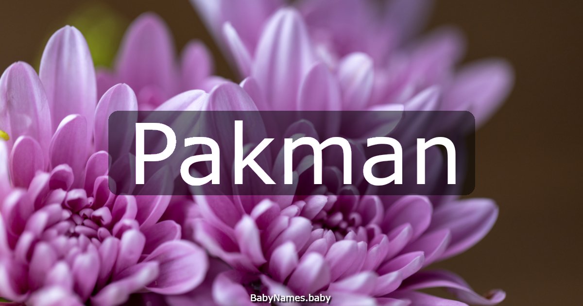 Pakman
