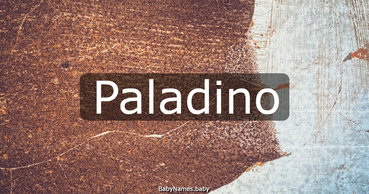 Paladino