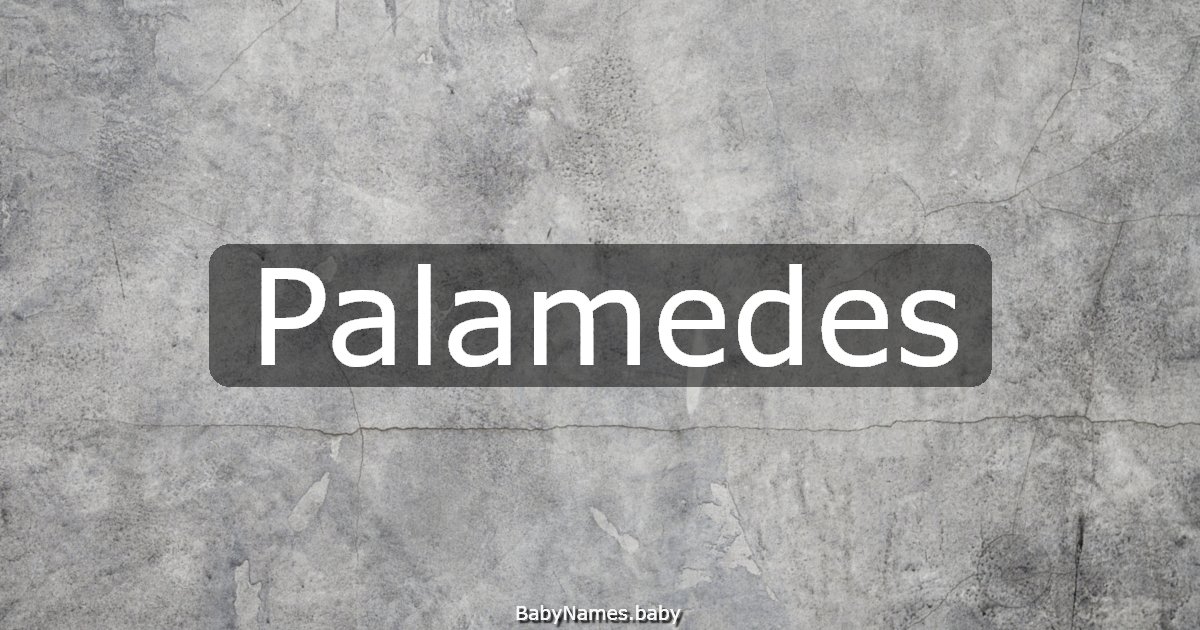 Palamedes