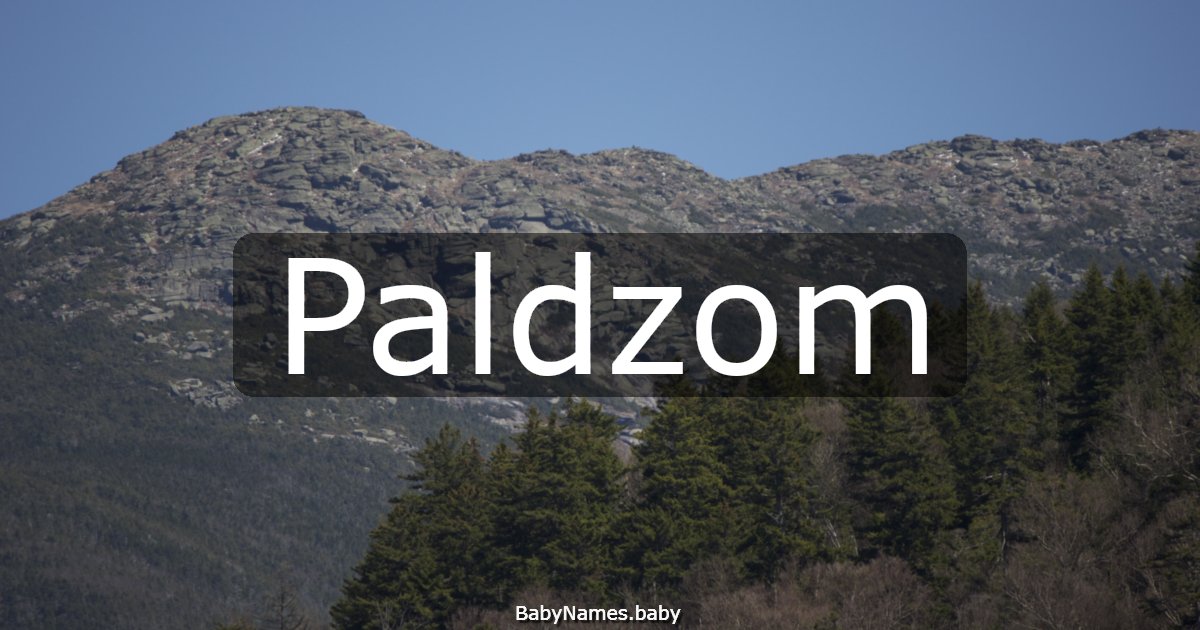 Paldzom
