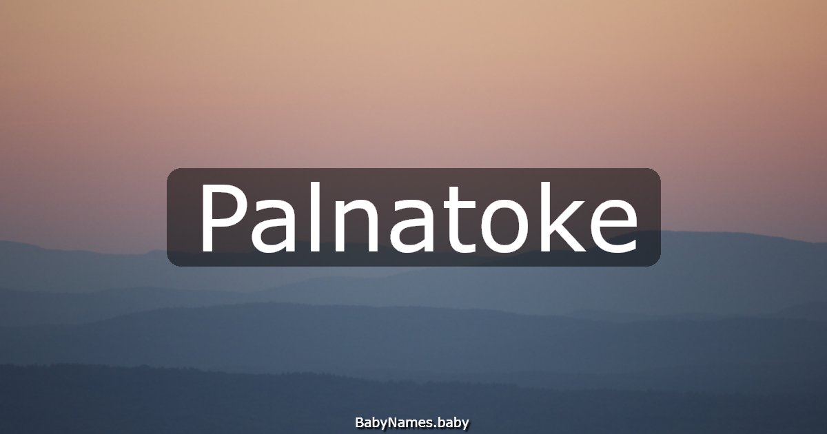 Palnatoke