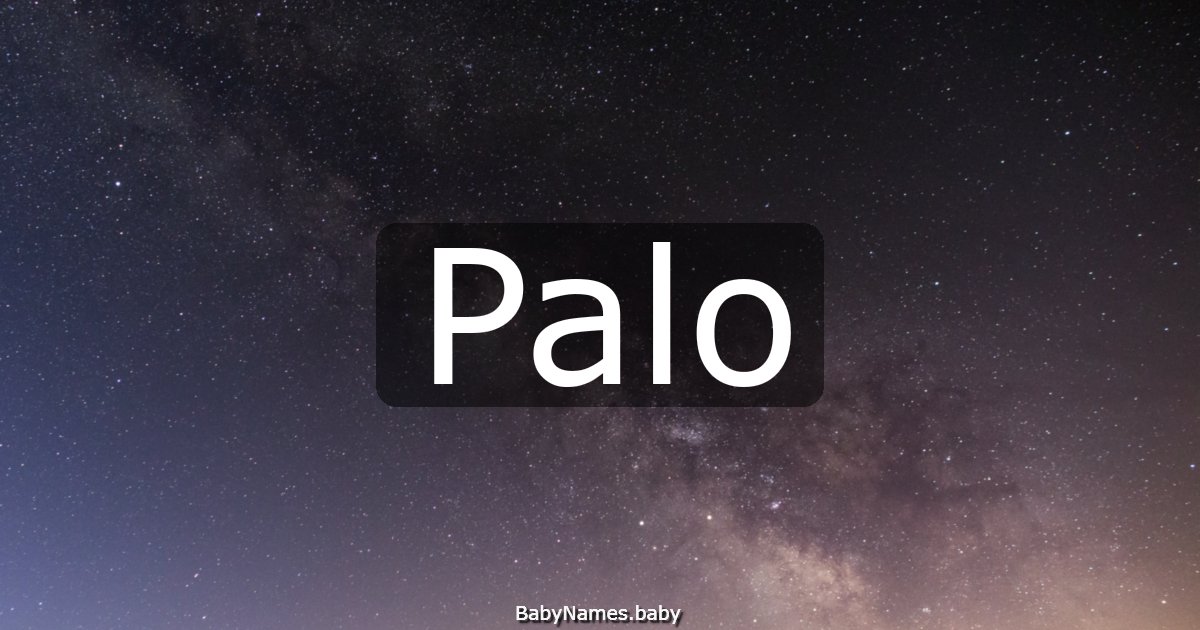 Palo